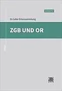 Kartonierter Einband (Kt) St. Galler Erlasssammlung ZGB und OR von