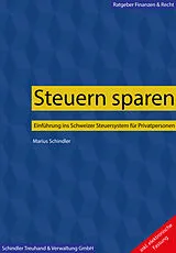 Kartonierter Einband Steuern sparen von Marius Schindler