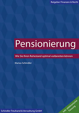 Kartonierter Einband Pensionierung von Marius Schindler