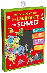 Spielbuch-Artikel (Non) Meine Magnet-Box: Die Landkarte der Schweiz von Virginie Jobé-Truffer