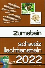Kartonierter Einband Zumstein Katalog Schweiz Liechtenstein 2022 von 