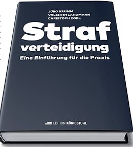 Fester Einband Strafverteidigung von Valentin Landmann, Jürg Krumm, Christoph Zobl