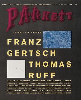 Fester Einband Gertsch, Franz/ Ruff, Thomas von 