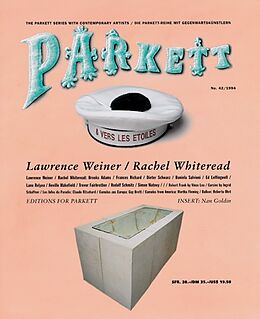 Fester Einband Whiteread, Rachel/ Weiner, Lawrence von 