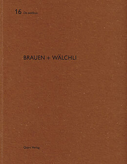 Paperback Brauen + Wälchli von Hubertus Adam, Christoph Schläppi