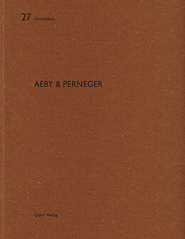 Paperback Aeby &amp; Perneger von Luca Ortelli