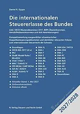 Buch Die internationalen Steuererlasse des Bundes 2027/2028 von Daniel R. Gygax