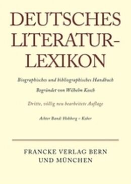 Fester Einband Deutsches Literatur-Lexikon / Hohberg- Kober von Wilhelm Kosch