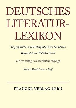 Fester Einband Deutsches Literatur-Lexikon / Lucius - Myss von 