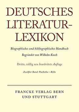 Fester Einband Deutsches Literatur-Lexikon / Plachetka - Rilke von 