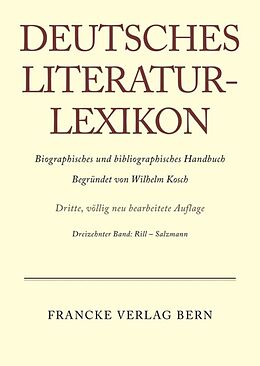Fester Einband Deutsches Literatur-Lexikon / Rill - Salzmann von 