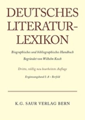 Deutsches Literatur-Lexikon / A - Bernfeld