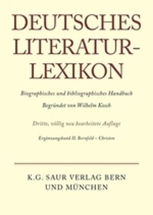 Deutsches Literatur-Lexikon / Bernfeld - Christen