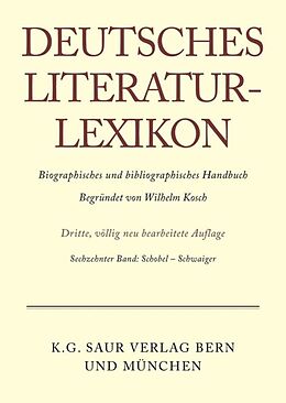 Fester Einband Deutsches Literatur-Lexikon / Schobel - Schwaiger von 