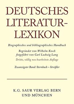 Fester Einband Deutsches Literatur-Lexikon / Sternbach - Streißler von 