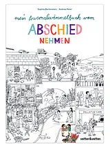 Paperback Mein Ausmalwimmelbuch vom Abschiednehmen von Sophia Bartenstein, Andrea Peter