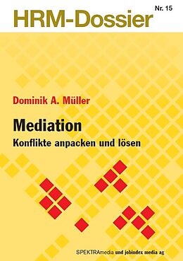 Kartonierter Einband Mediation von Dominik A Müller