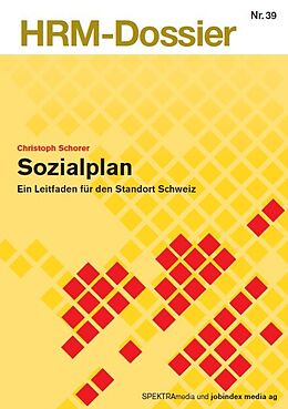 Kartonierter Einband Sozialplan von Christoph Schorer