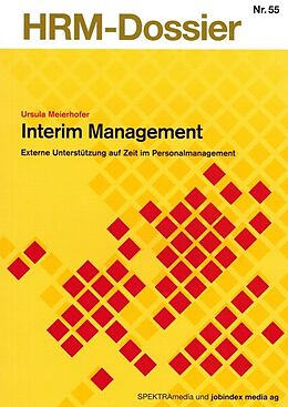 Kartonierter Einband Interim Management von Ursula Meierhofer