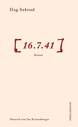 E-Book (epub) 16.7.41 von Dag Solstad