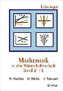 Paperback Mathematik in der Wirtschaftsschule 2/L. Lösungen von Werner Hächler, Hermann Michel, Jürg Weingart