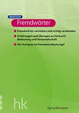 Kartonierter Einband Sprachtrainer. Deutsch - Fremdwörter von Andres Mattle, Anton Zangerl