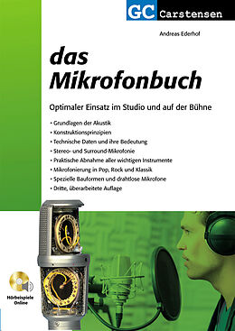 Kartonierter Einband Das Mikrofonbuch von Andreas Ederhof