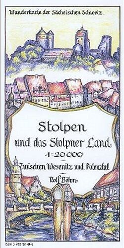(Land)Karte Stolpen und das Stolpner Land 1:20000 von Rolf Böhm