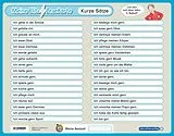 Meine Blitzlesekarte - Kurze Sätze von Katrin Langhans