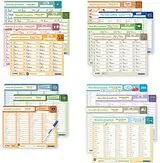 Loseblatt Meine Blitzlesekarten Set 1-4 zur Leseförderung (15 Lerntafeln mit Stift) von Katrin Langhans