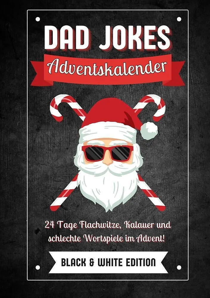 Dad Jokes Adventskalender Black & White Edition von Agave Verlag: Buch  kaufen | Ex Libris