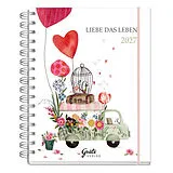 Kalender Taschenkalender Liebe das Leben 2027 von Silke Leffler
