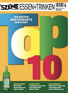 Kartonierter Einband SZENE HAMBURG ESSEN + TRINKEN TOP TEN 2024/2025 von 