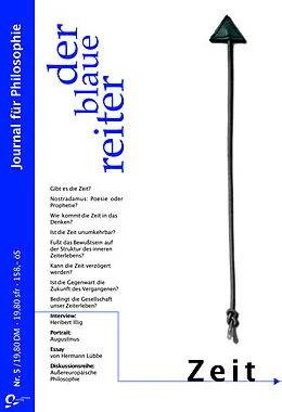 E-Book (epub) Der Blaue Reiter. Journal für Philosophie / Zeit von Hermann Lübbe, August Nitschke