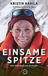 Kartonierter Einband EINSAME SPITZE von Kristin Harila