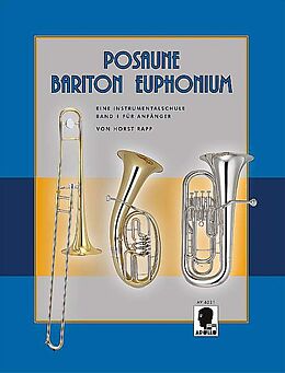 Horst Rapp Notenblätter Posaune - Bariton - Euphonium Band 1