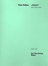Heinz Holliger Notenblätter (T)air(e) (1980/83)