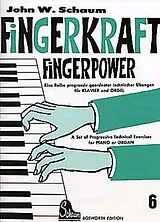 John Wesley Schaum Notenblätter Fingerkraft Band 6 für Klavier/Orgel