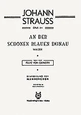 Johann (Sohn) Strauss Notenblätter An der schönen blauen Donau op.314 (Walzer )