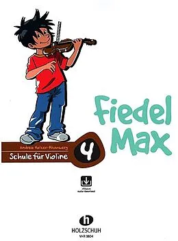 Andrea Holzer-Rhomberg Notenblätter Fiedel-Max Violineschule Band 4 (+Online Audio)
