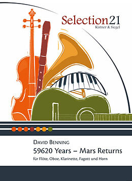 David Benning Notenblätter 59620 Years - Mars returns
