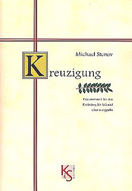 Michael Stenov Notenblätter Kreuzigung op.2a