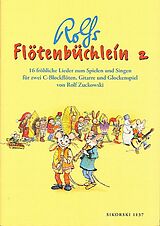 Rolf Zuckowski Notenblätter Rolfs Flötenbüchlein Band 2