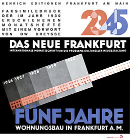 Kartonierter Einband Ernst May: Das Neue Frankfurt von Ernst May