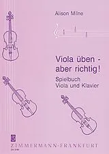 Alison Milne Notenblätter Viola üben - aber richtig