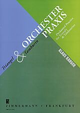 Klaus Karger Notenblätter Orchesterpraxis für Triangel und