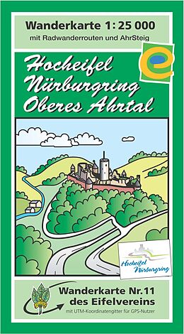 (Land)Karte WK Hocheifel, Nürburgring, Oberes Ahrtal von 