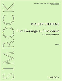 Fester Einband Fünf Gesänge auf Hölderlin von Walter Steffens