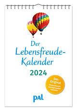 Kalender Der Lebensfreude-Kalender 2024 von Doris Wolf, Rolf Merkle, Maja Günther