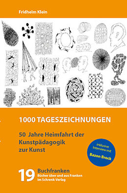 Kartonierter Einband 1000 Tageszeichnungen von Fridhelm Klein